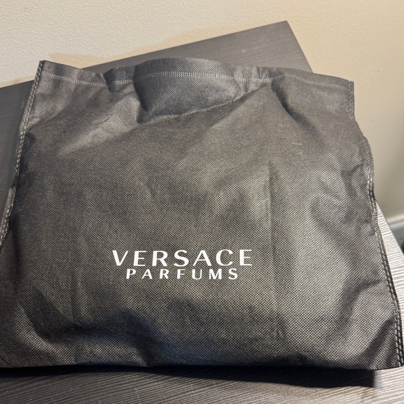 Versace Black with Silver accents Crossbody with dust bag - Picture 1 of 8